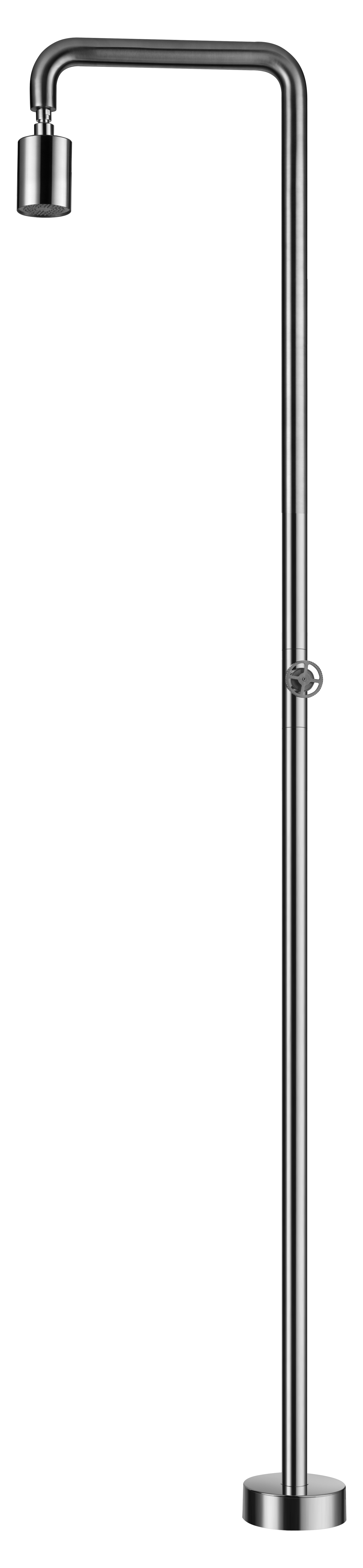 ENSEMBLE DE DOUCHE POUR PISCINE EXTERIEURE ACIER GPP001/AC