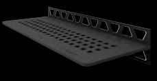 TABLETTE SQUARE GRIS ANTHRACITE