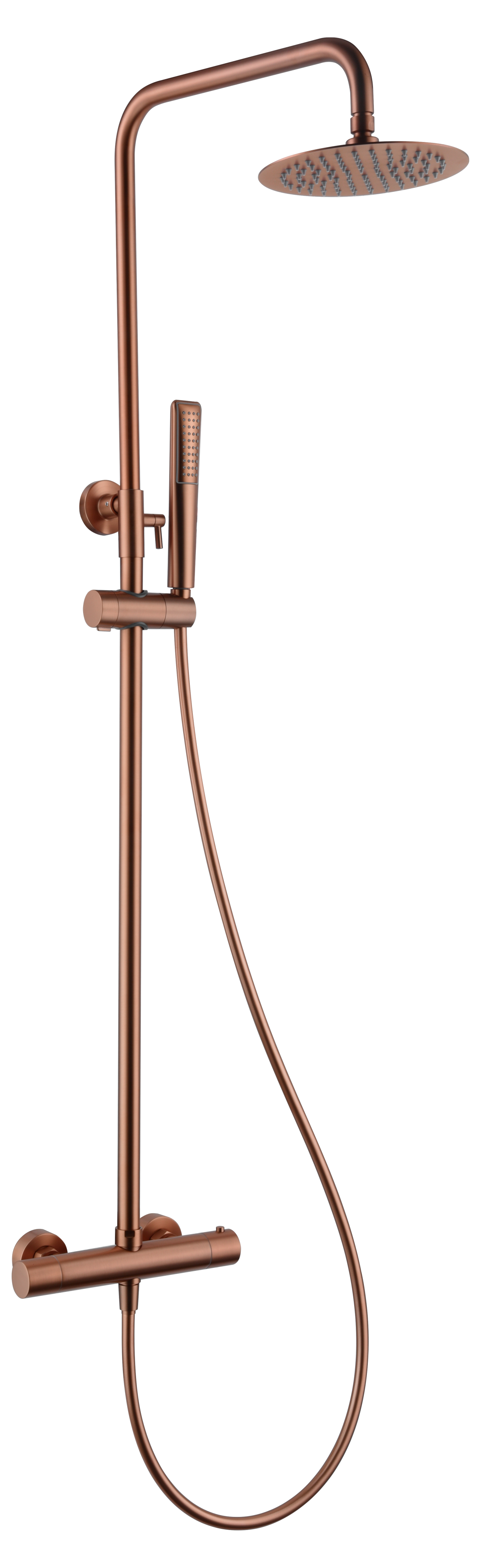 ENSEMBLE DE DOUCHE OR ROSE BROSSE BTN047/ORC