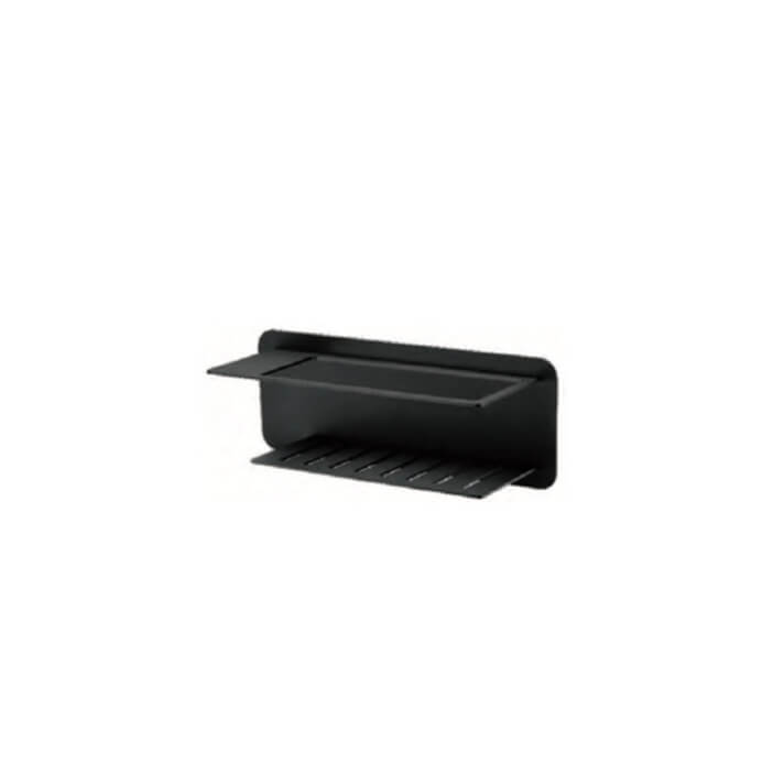 PORTE SAVON FRONTAL NOIR MAT ADT009/NG