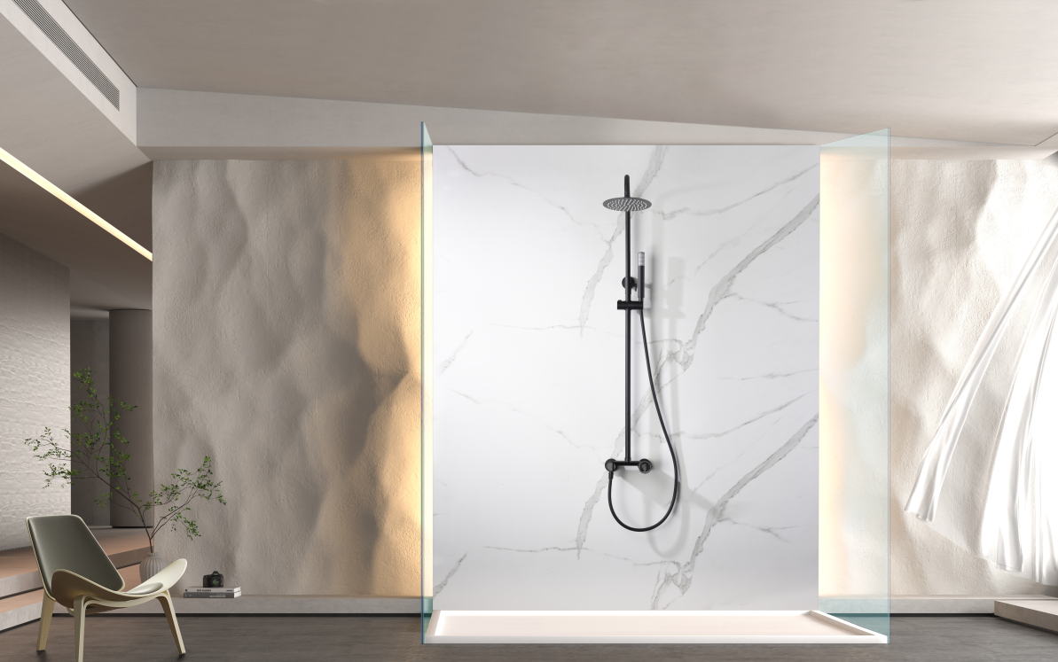 ENSEMBLE DE DOUCHE  NOIR MAT BDC033/NG