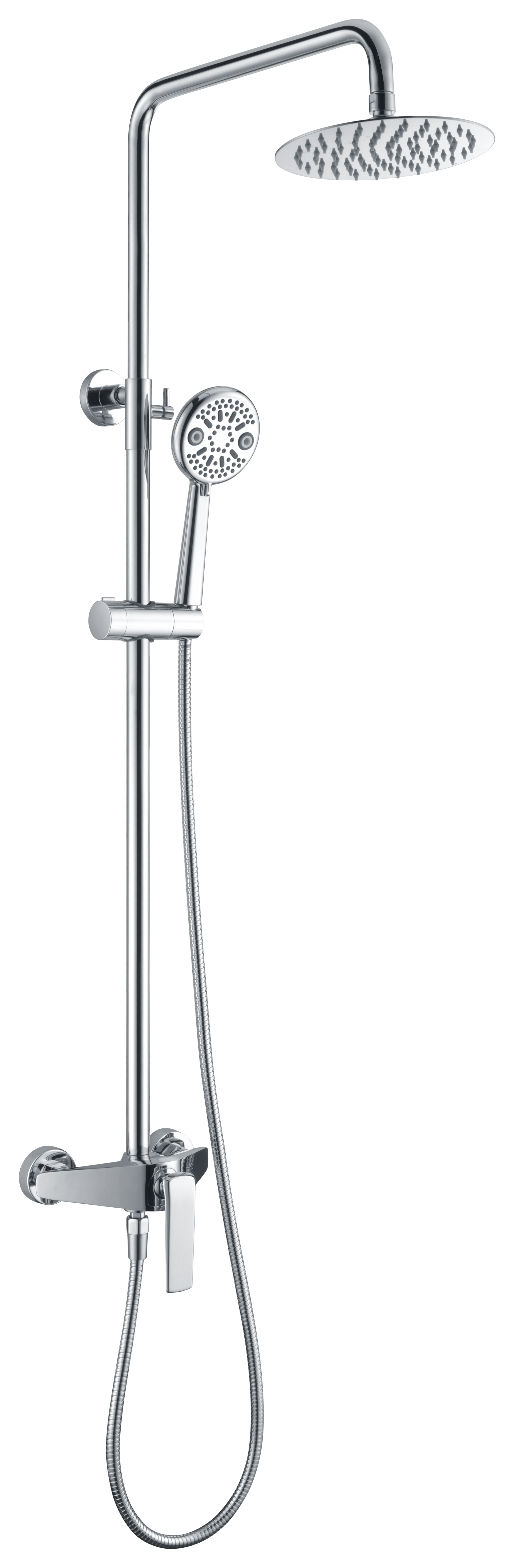 ENSEMBLE DE DOUCHE CHROME BDSC024