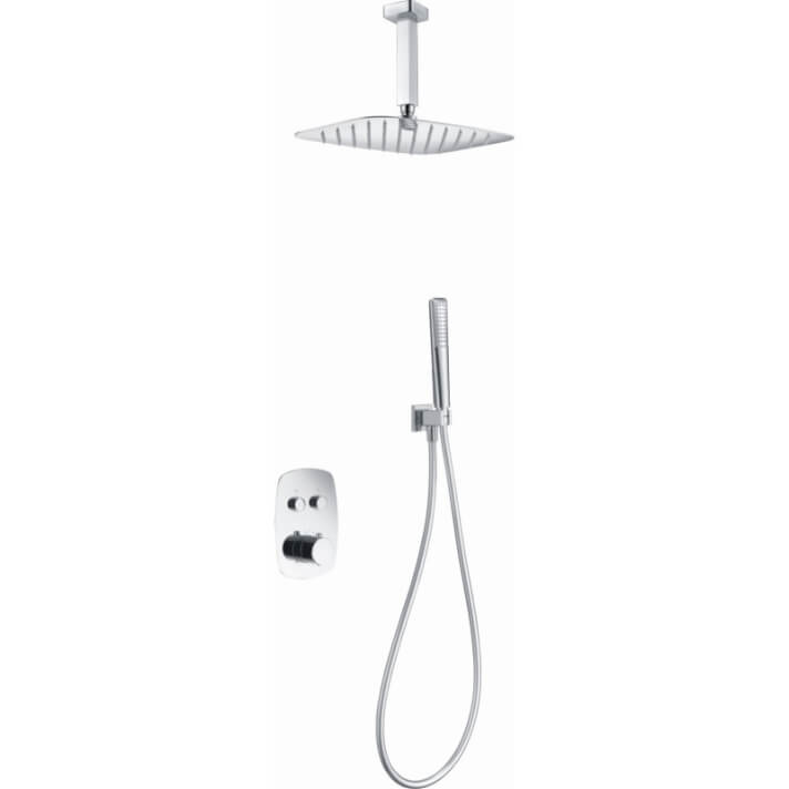 ENSEMBLE DE DOUCHE ENCASTRE CHROME GPF036