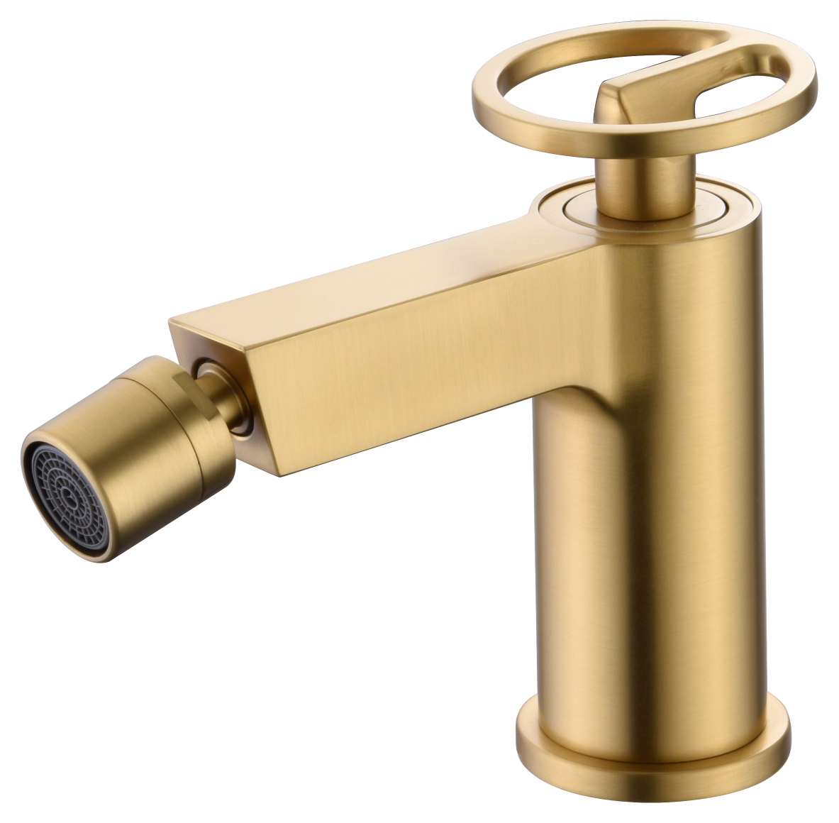 MITIGEUR DE BIDET MONOCOMMANDE OR BROSSE BDC033-2OC