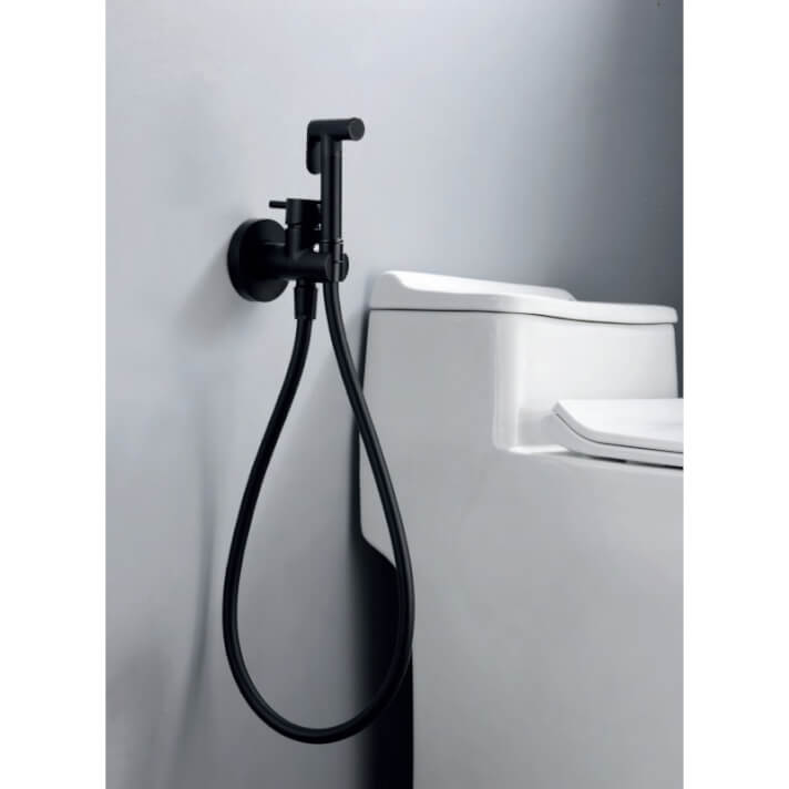 MITIGEUR ENCASTRE POUR BIDET NOIR MAT RDM001/NG