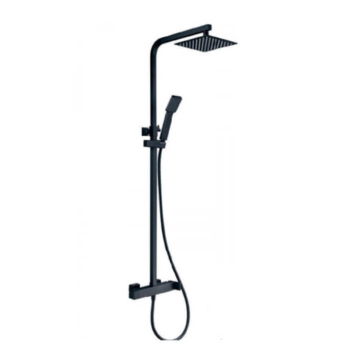 ENSEMBLE DE DOUCHE NOIR MAT BDF016/NG