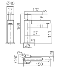 MTIGEUR NOIR MAT BDR001-1NG