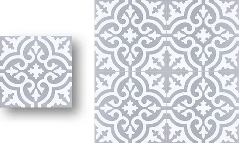 DECOR CLASSIC E TITANE 20X20