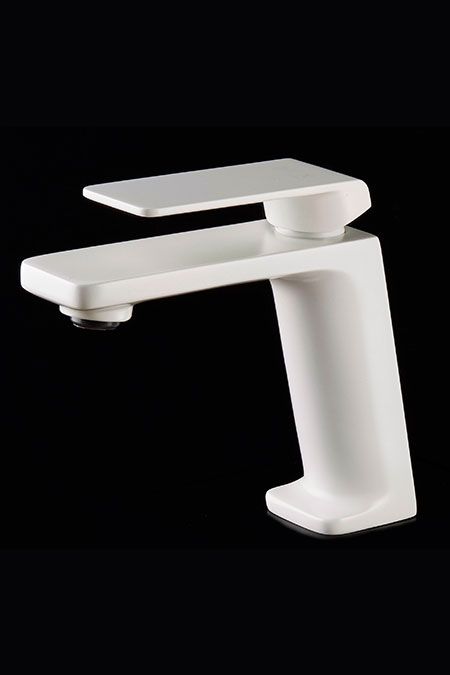MITIGEUR LAVABO BLANC MATE BDF016-1BL