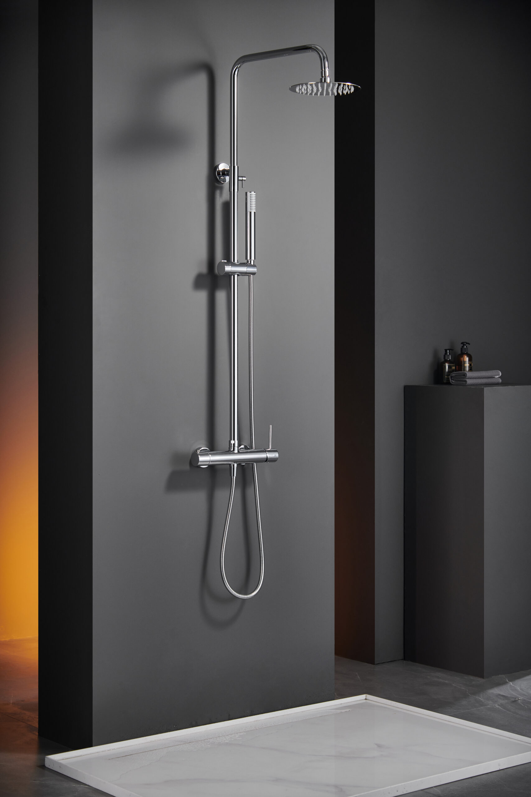 ENSEMBLE DE DOUCHE CHROME BDM039