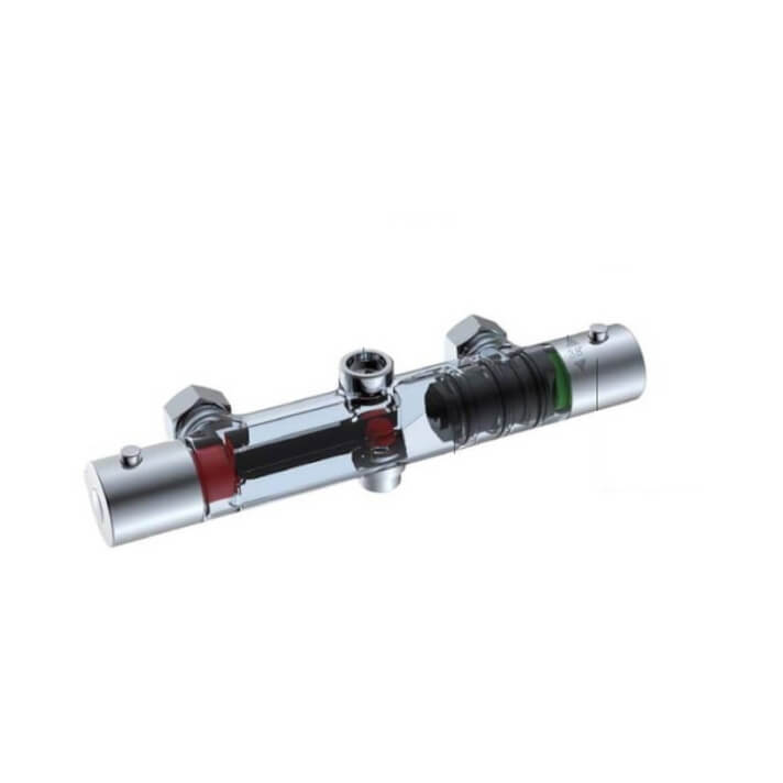 ENSEMBLE DE DOUCHE CHROME THERMOSTATIQUE BTC018