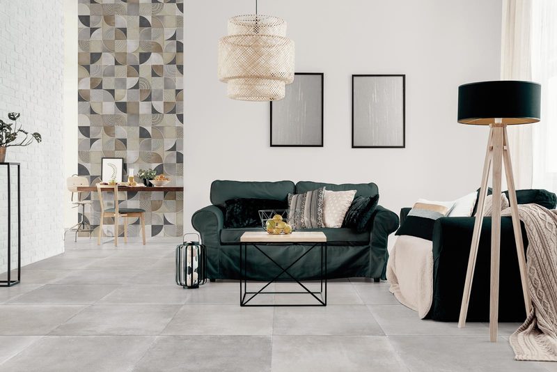 CONTEMPORARY LIGHT GREY 60X60