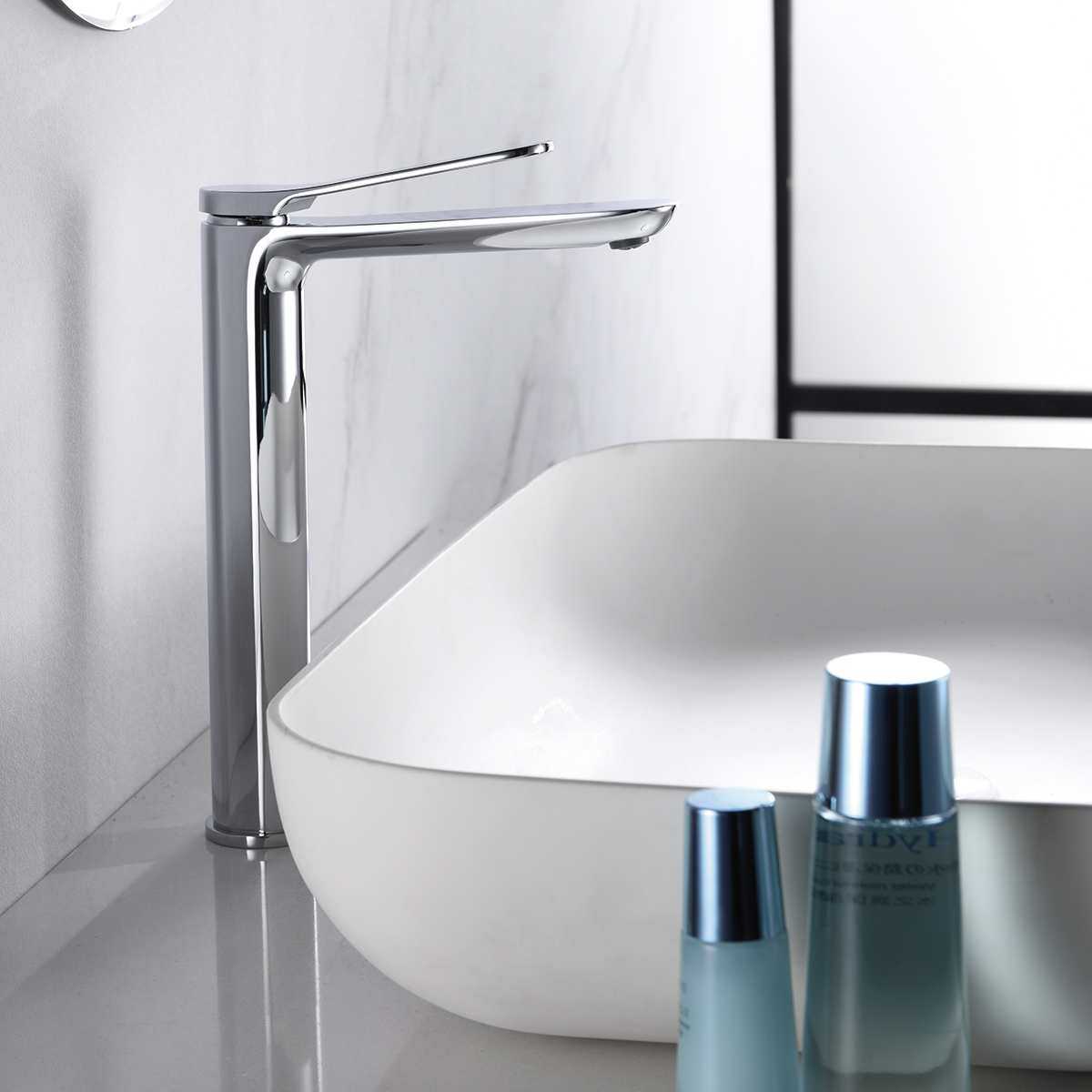MITIGEUR MONOCOMMANDE LAVABO BEC HAUT BDR031-3