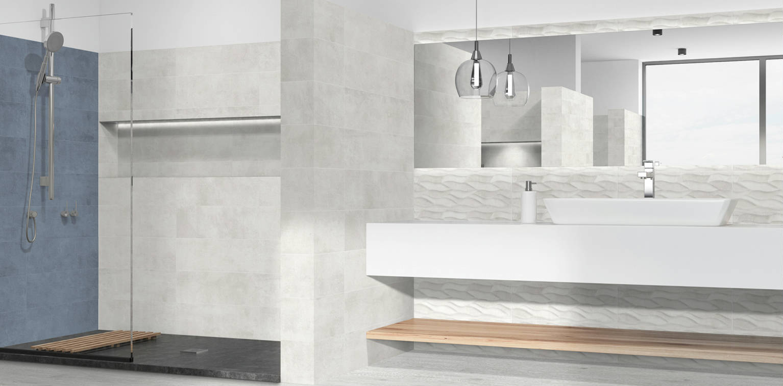 CITY HOJAS DECOR GRIS 25X75