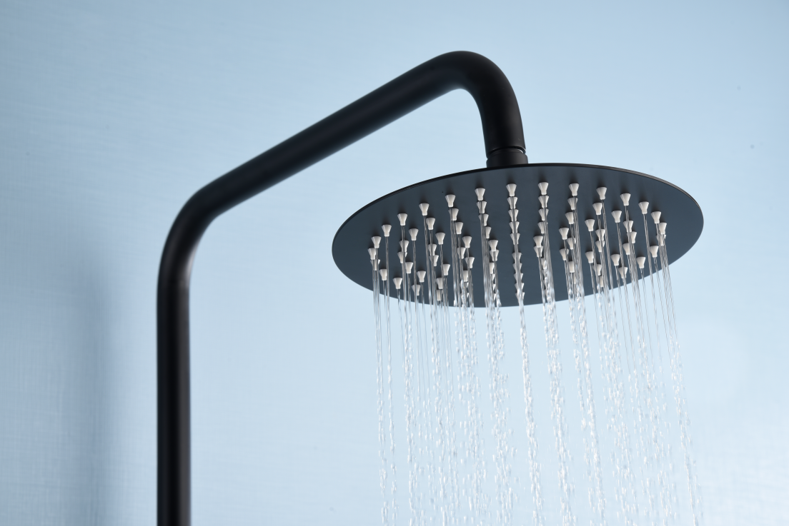 ENSEMBLE DE DOUCHE THERMOSTATIQUE NOIR MAT BTK017-ECO/NG