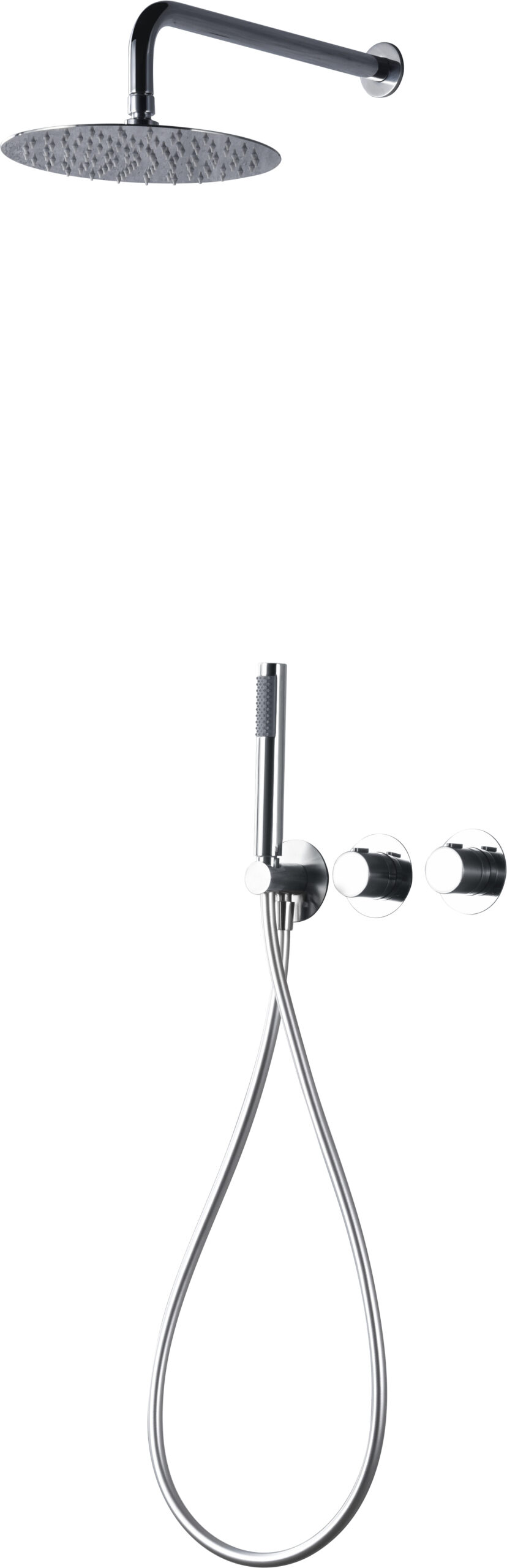 ENSEMBLE DE DOUCHE THERMOSTATIQUE CHROME GTA052
