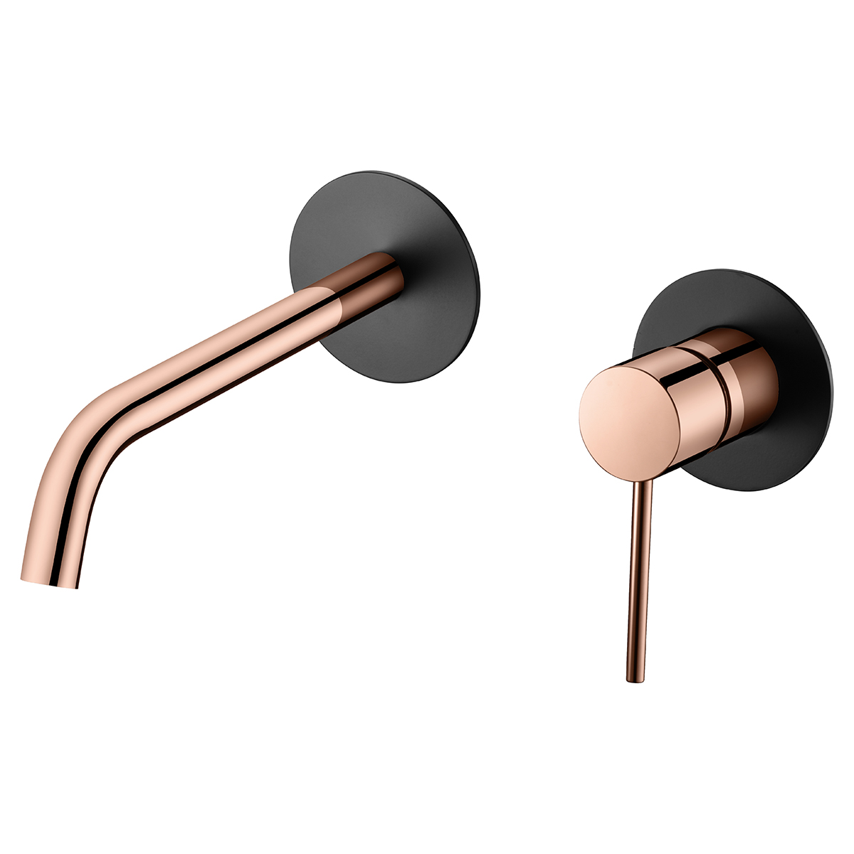MITIGEUR MONOCOMMANDE NOIR DORE ROSE GLIS045/NOR