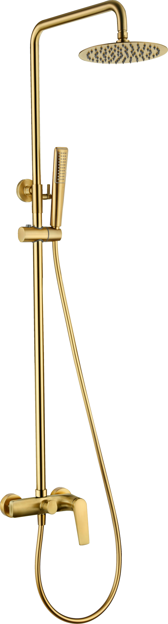 ENSEMBLE DE DOUCHE OR BROSSE BDD055/OC