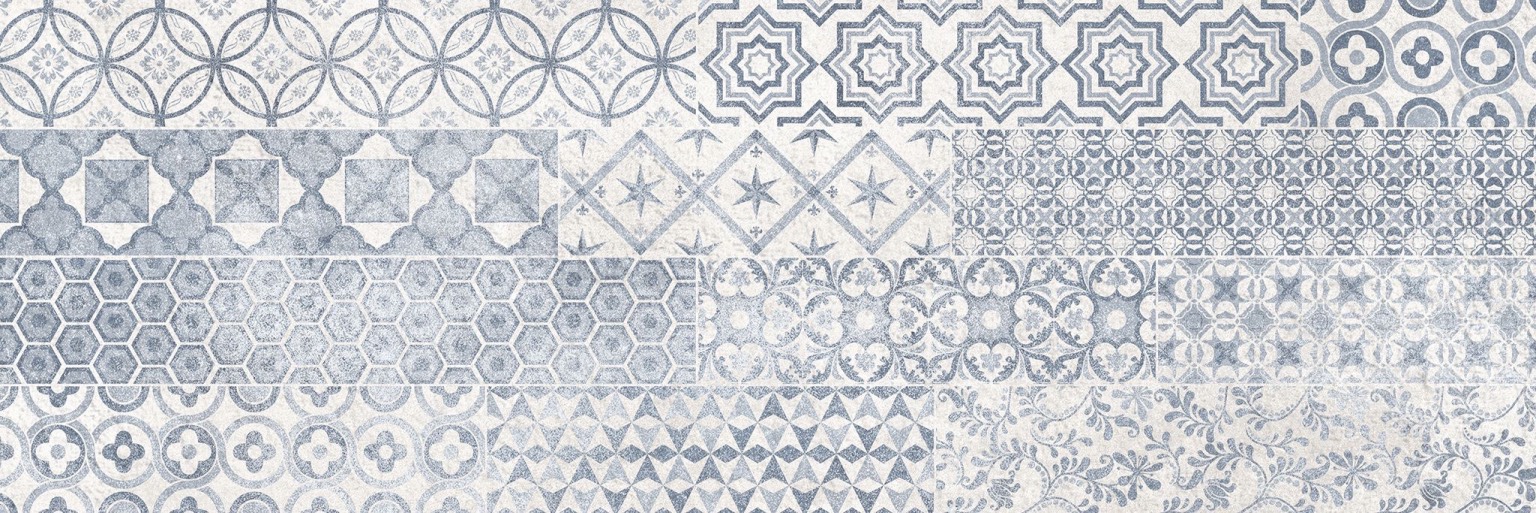 WALK AZUL DECOR 25X75