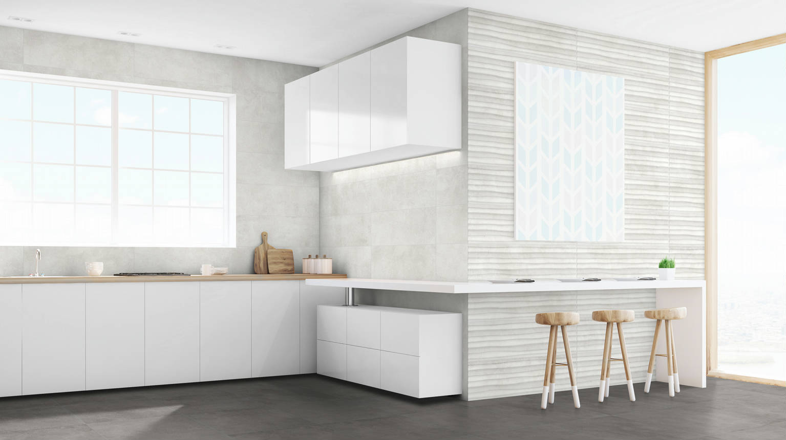 CITY DUNE DECOR GRIS 25X75