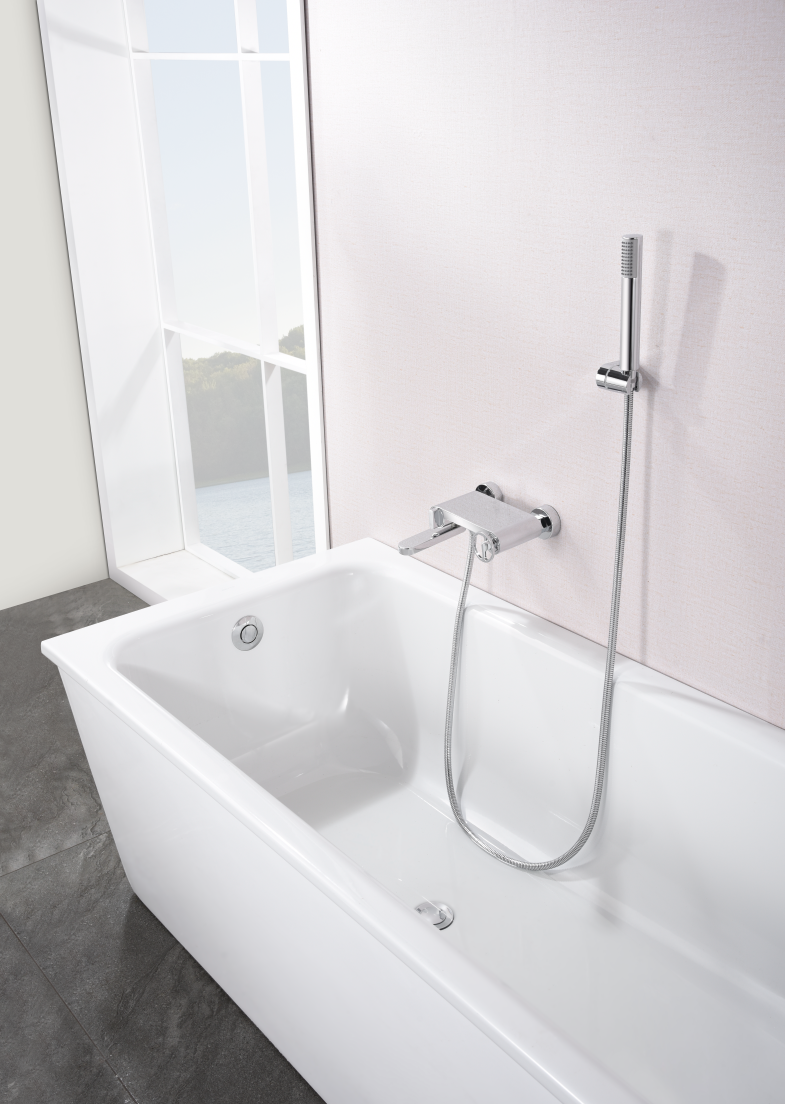 MITIGEUR BAIN/DOUCHE EN LAITON CHROME BDC033-4