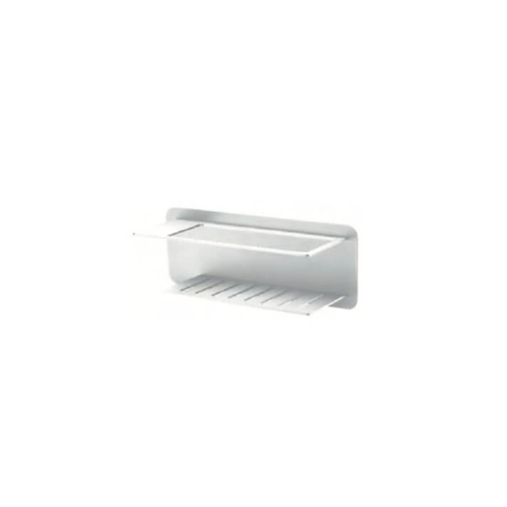 PORTE SAVON FRONTAL BLANC MAT ADT009/BL