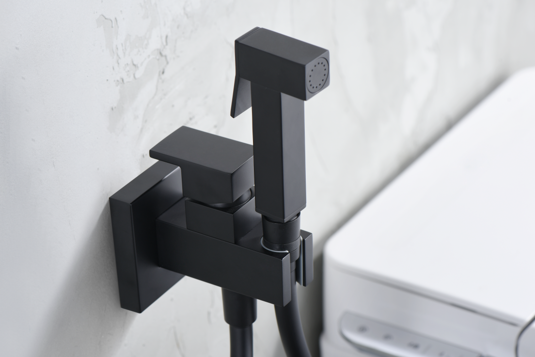 MITIGEUR ENCASTRE POUR BIDET NOIR MAT RDM003/NG