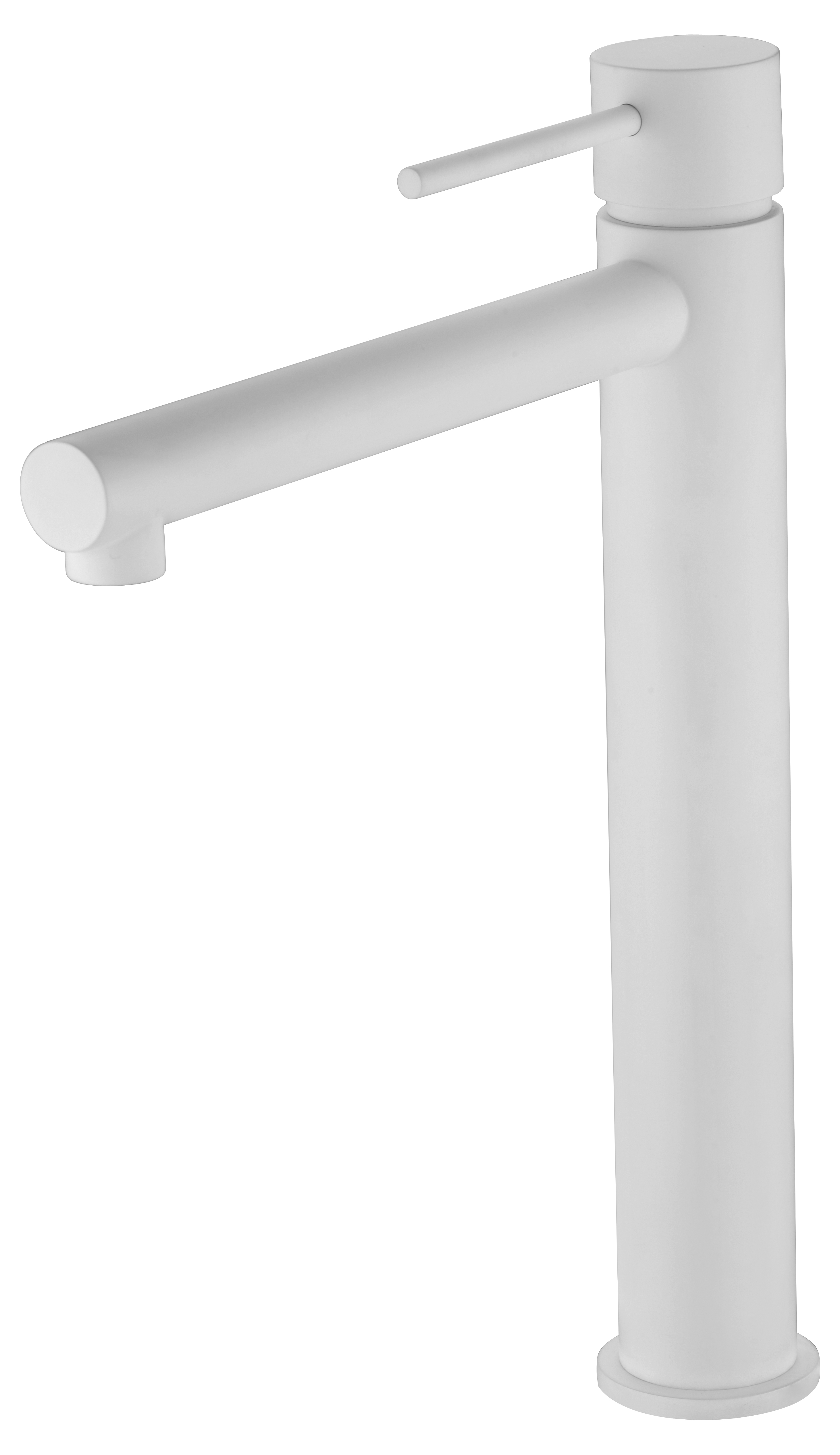 MITIGEUR MONOCOMMANDE BEC HAUT BLANC MAT BDYS045-3BL